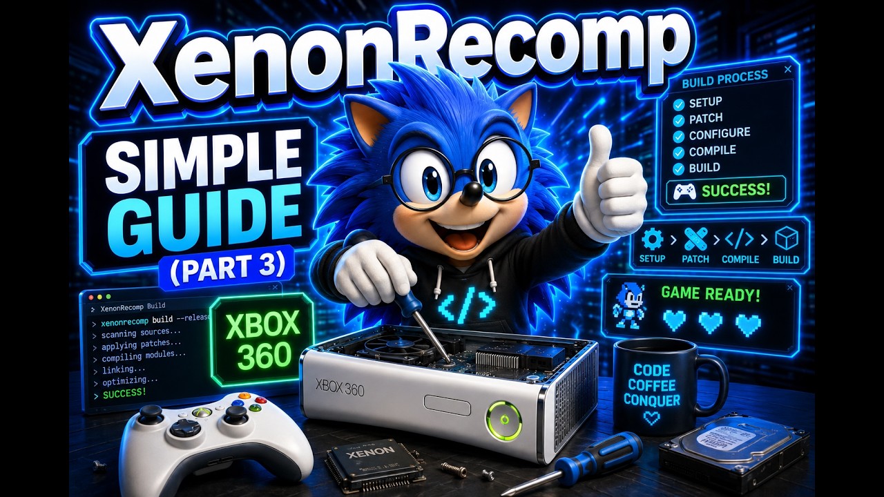 XenonRecomp простой пошаговый гид (часть 3)