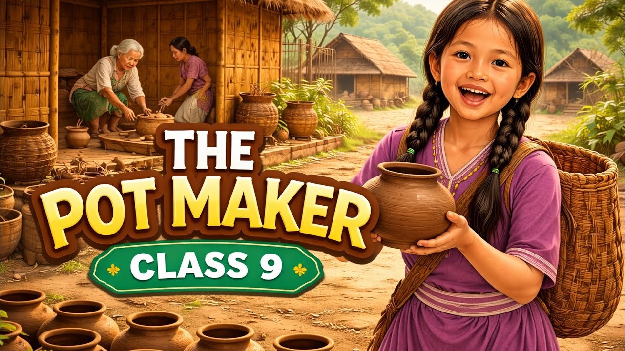 The Pot Maker | Class 9 English | Kaveri Animated Summary 