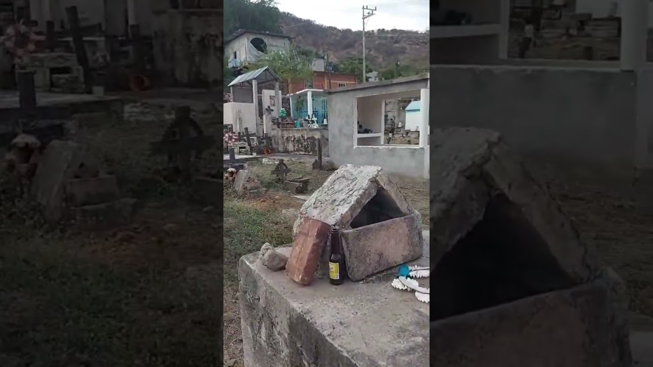 VISITANDO EL CEMENTERIO EN ATENANGO DEL RIO