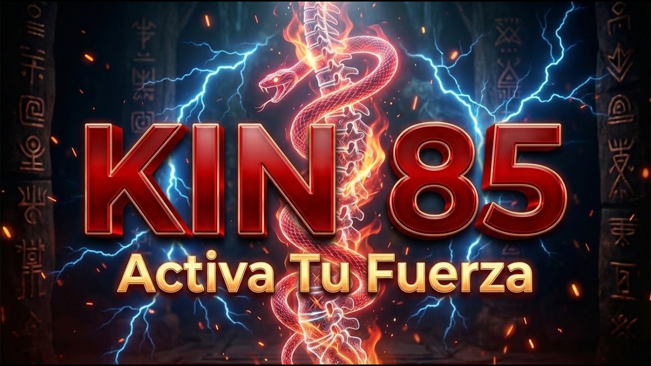 ¡Activa tu Cuerpo! 🐍 KIN 85: Serpiente Resonante Roja | Música Kundalini