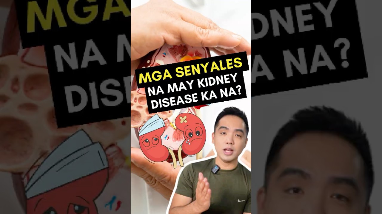 Mga senyales ng kidney disease? #kidneydisease #kidneyfailure