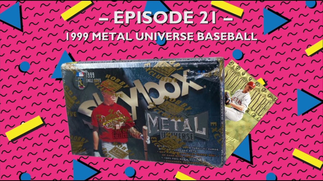 90s Wax: 1999 Metal Universe Baseball Box Break *PRECIOUS METAL GEMS HIT*