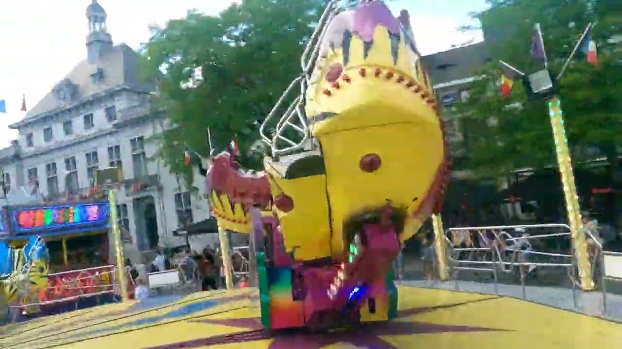 Popcorn Party - De Poorter - onride  ( Zomerkermis Ronse 2022 )