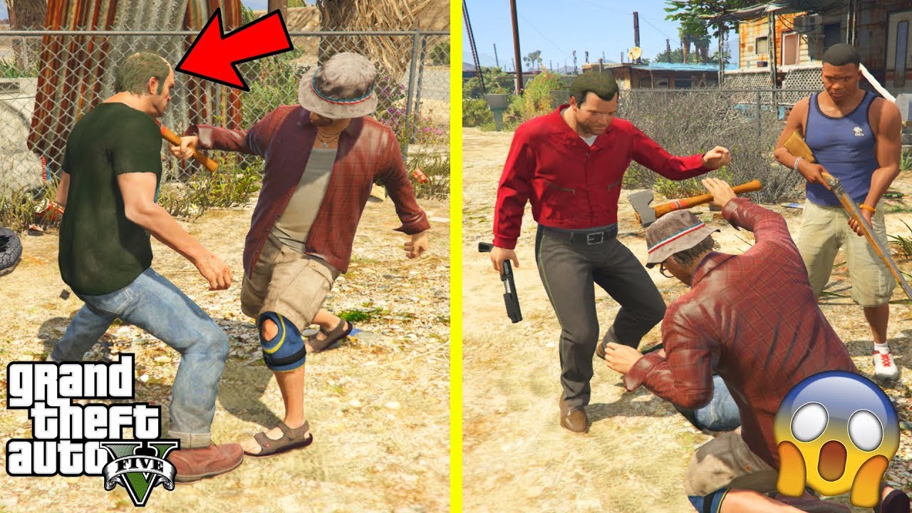 GTA 5 - What Happens if Ron TAKES OUT TREVOR
