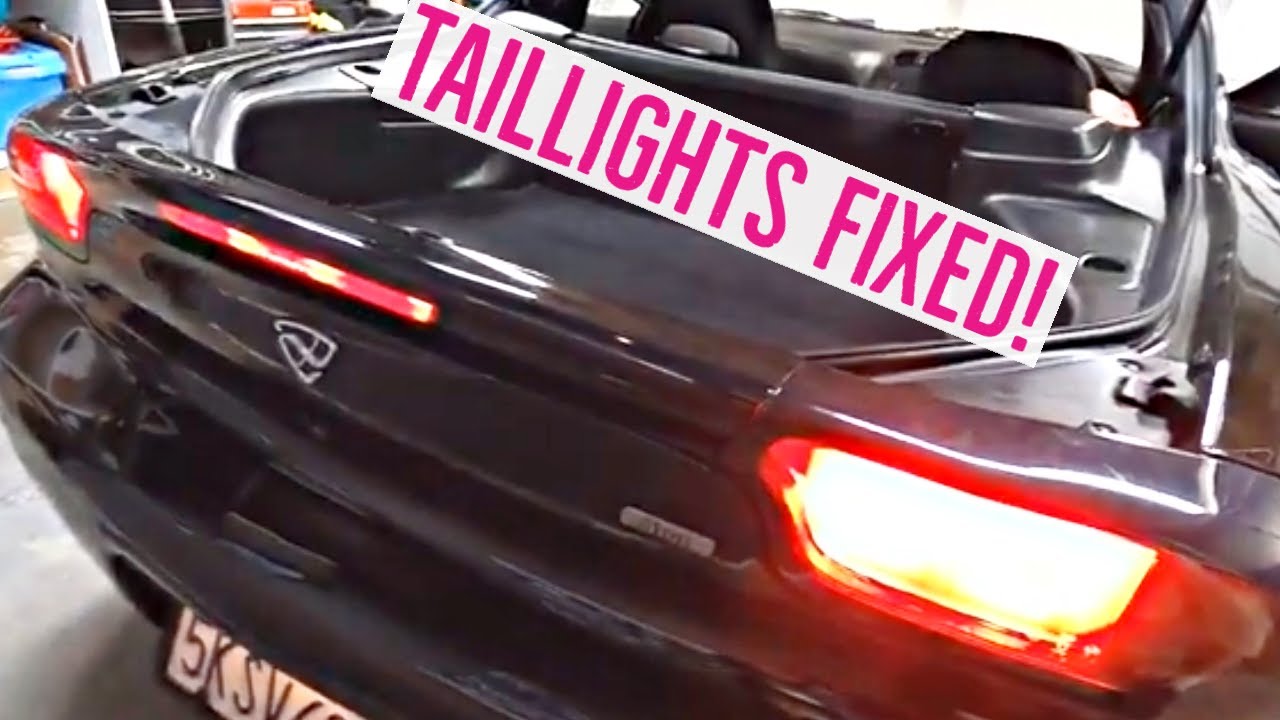 FD3S RX-7 Taillight Issue *Resolved*