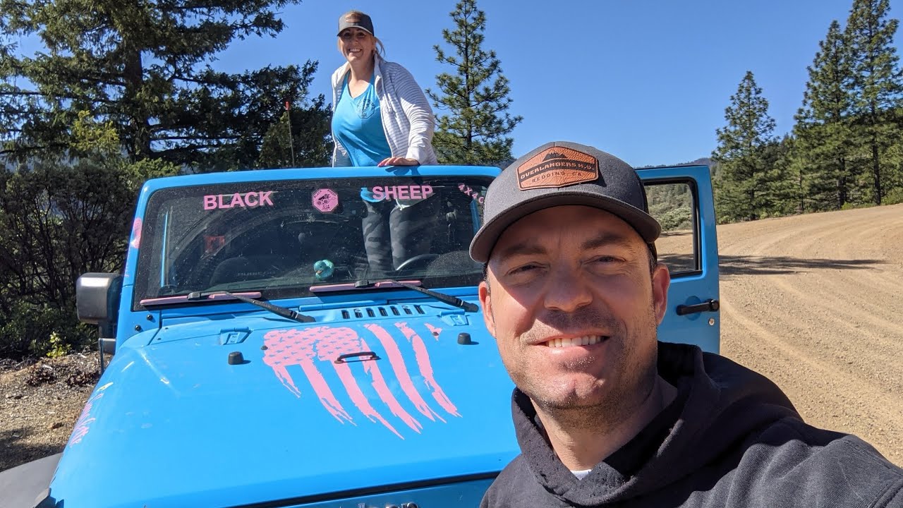 Overlanding off of Highway 36 in Northern California