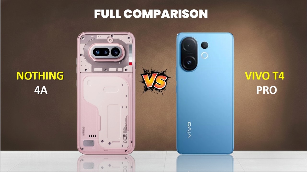 Nothing Phone 4a Vs Vivo T4 Pro  | Full Comparison 🔥– Which Phone Should You Buy?
