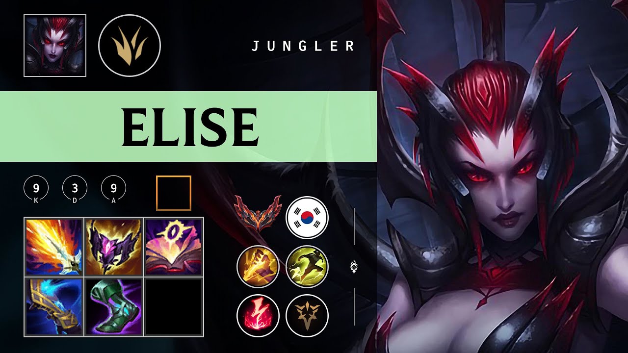 Elise Jungle vs Viego - KR Grandmaster Patch 26.03