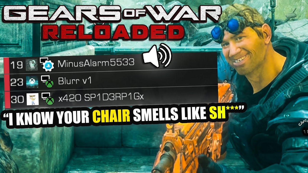 New PlayStation Gears of War Reloaded Player Gets Toxic 😂