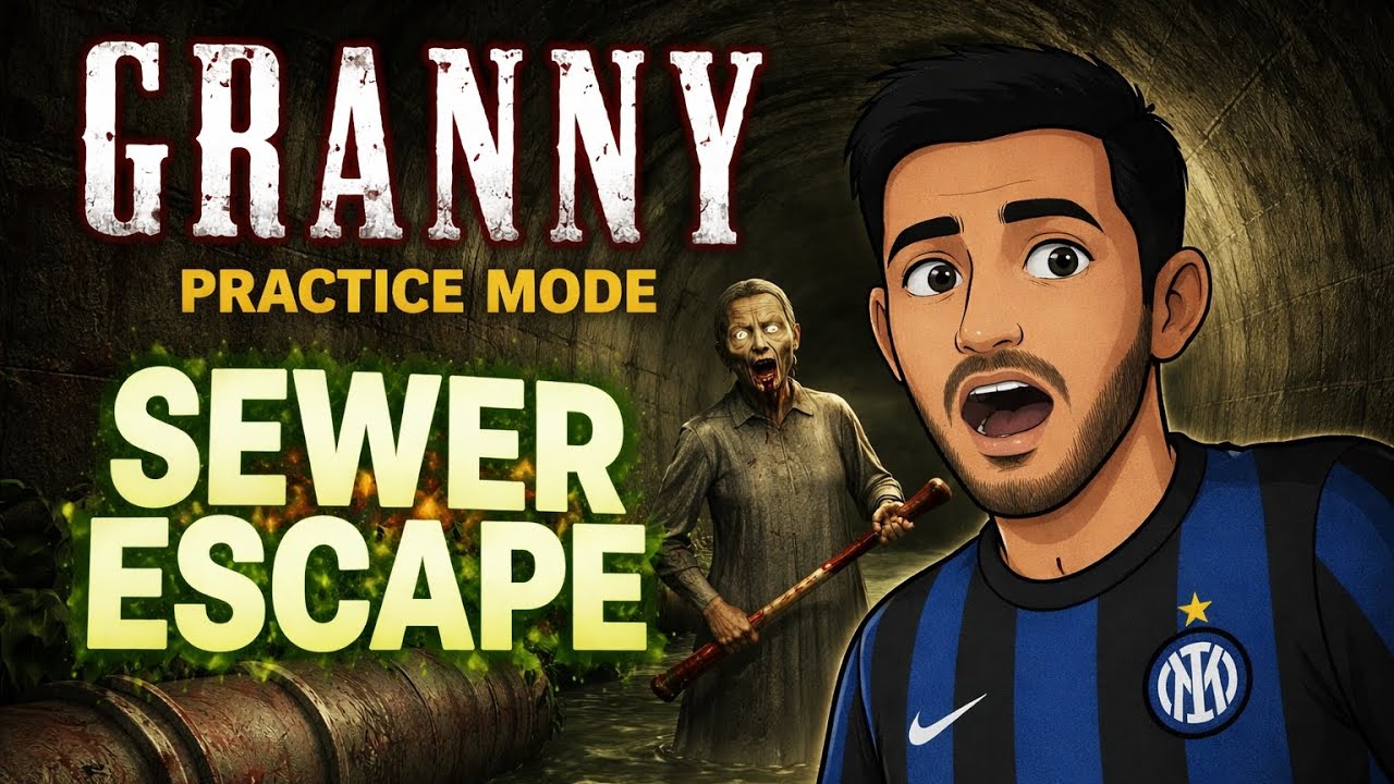 Granny Practice Mode | Sewer Escape – 16:42.31 🔥