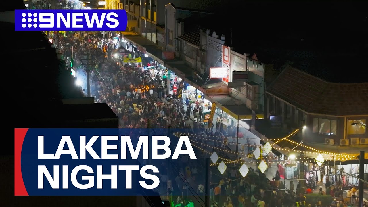 Australia's biggest street festival kicks off as Ramadan begins | 9 News Australia