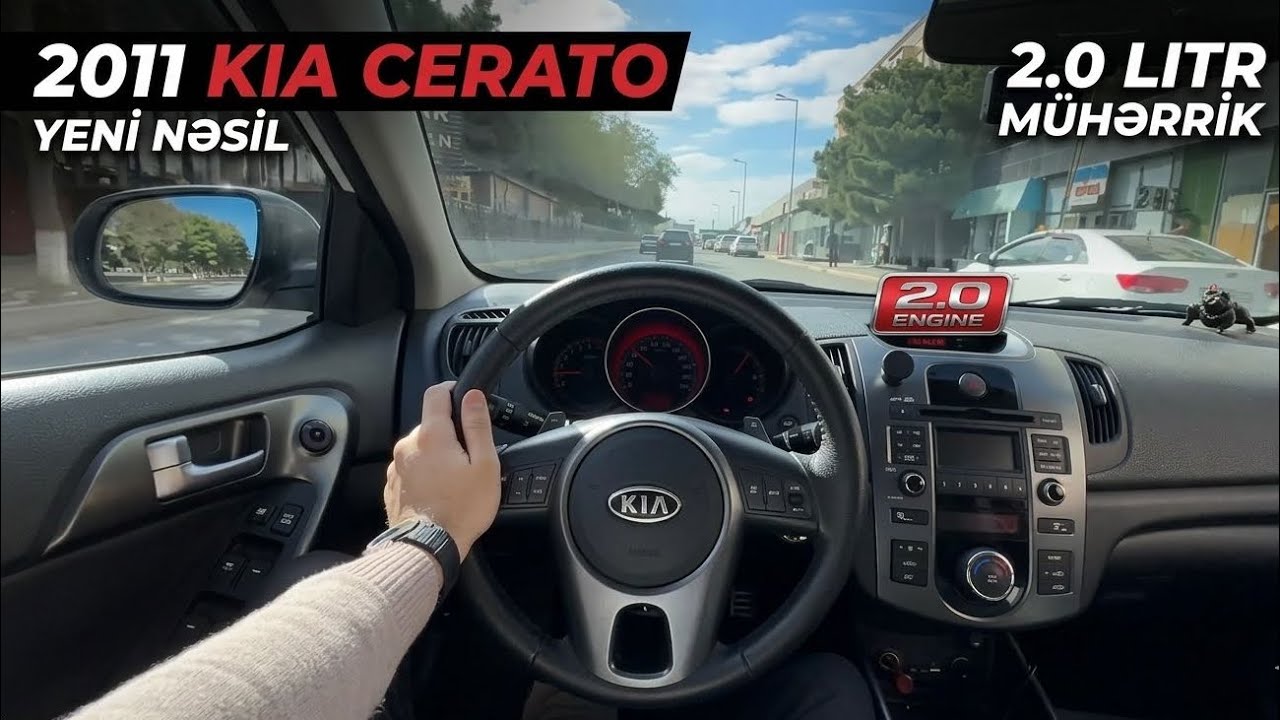 Kia Cerato 2011 (2.0 AT 150HP) - POV test drive