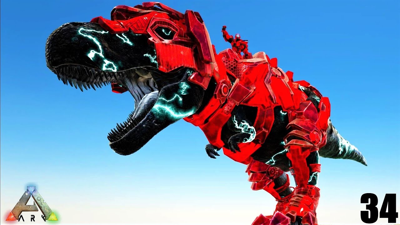 LORD OF LIGHTNING TUMULTUOUS REX !!! ARK Survival Evolved Pugnacia Dinos ARK MODDED E34