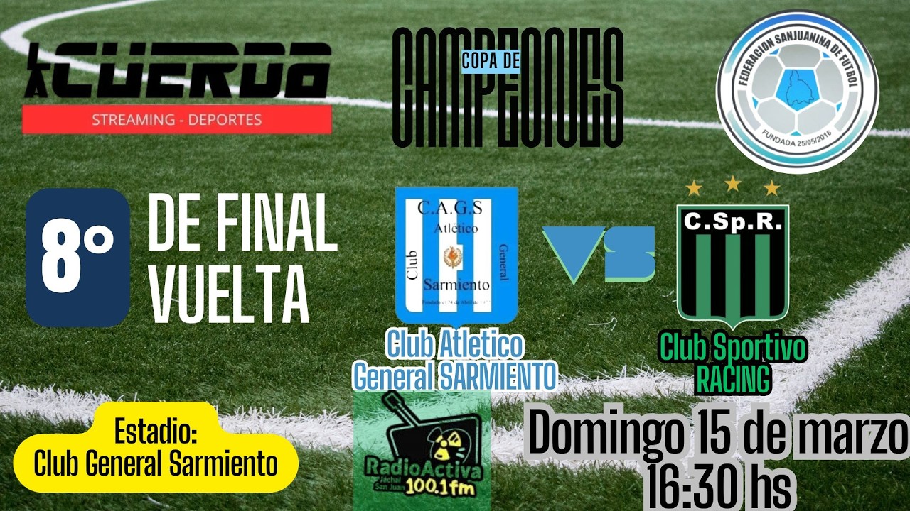 Copa de Campeones-La Cuerda Deportes-General Sarmiento VS Racing