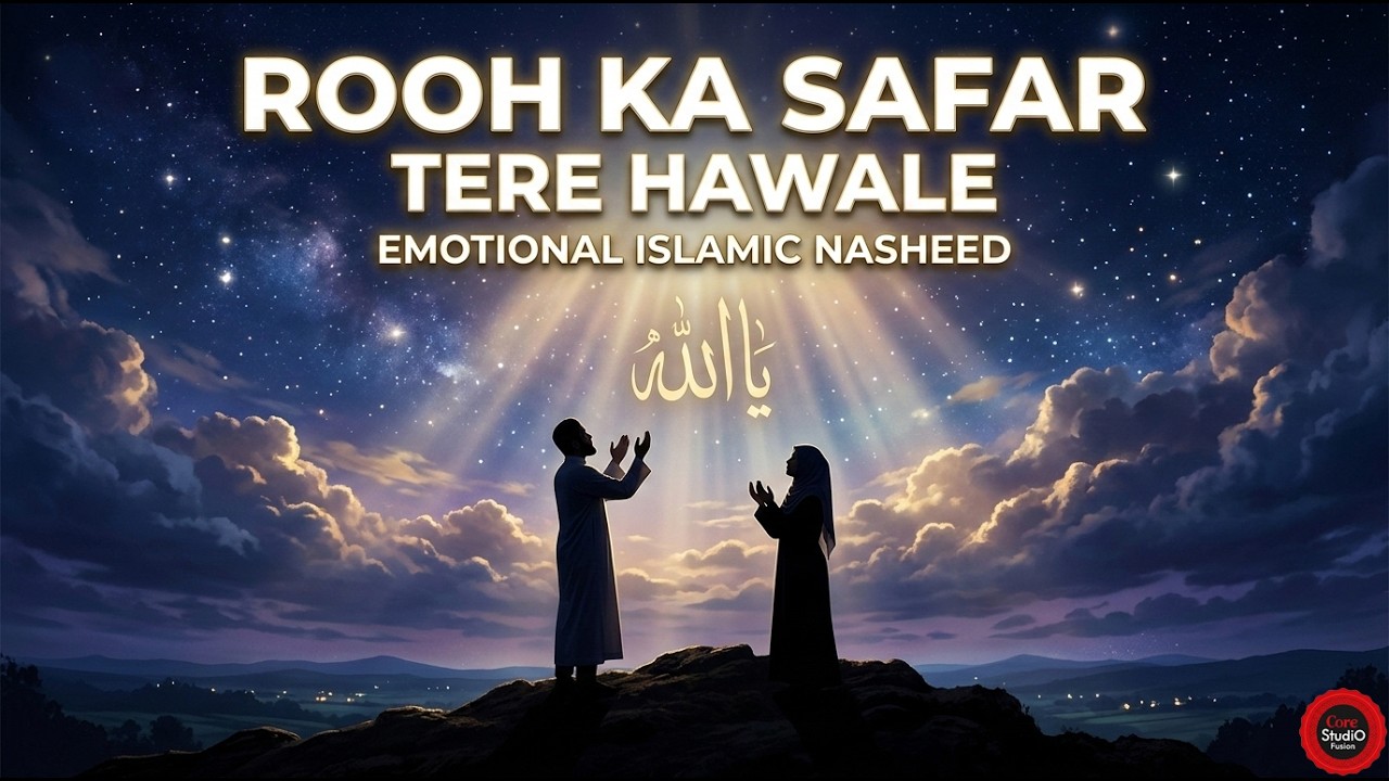 Rooh Ka Safar | Heart Touching Islamic Nasheed 2026 | Zayan Noor & Maryan Noor