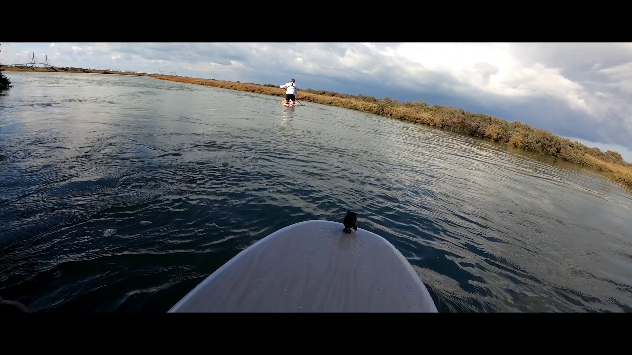 #SUP Trainning 18knots kite&SUP en SP prelockdown