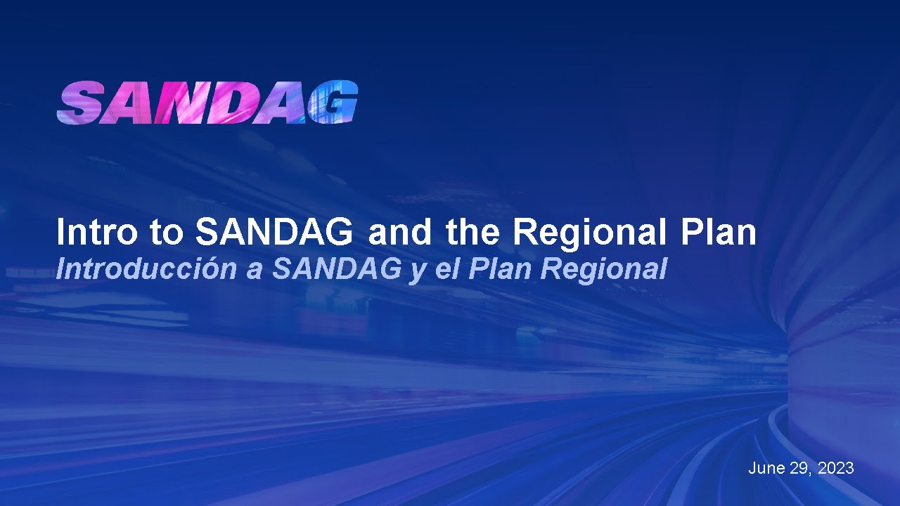 Lanzamiento del Plan Regional 2025 de SANDAG