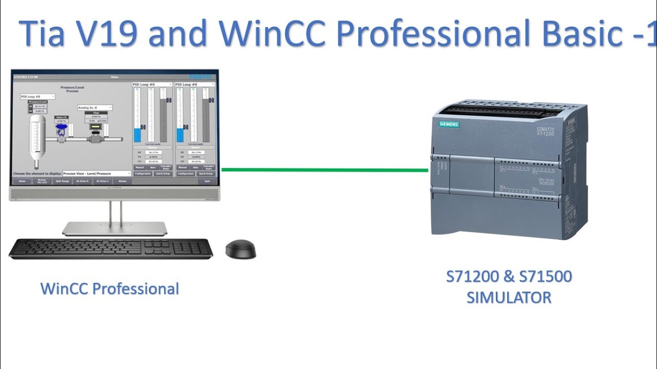 TIA Portal with WinCC Professional | PLC&ndash;SCADA Communication, Trend & Data Logging | @utomation Tech