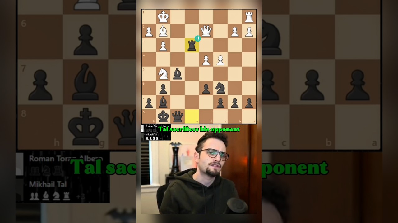 Mikhail Tal takes his opponent's soul