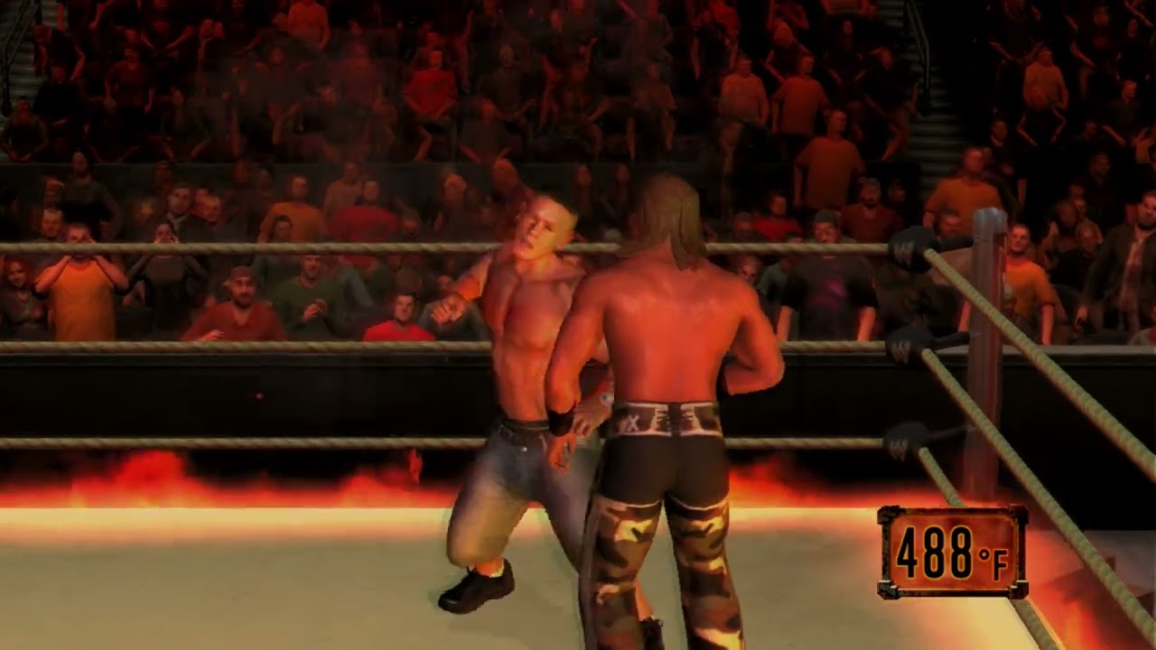 WWE SmackDown vs. Raw 2011 - John Cena vs. Shawn Michaels (Inferno Match)
