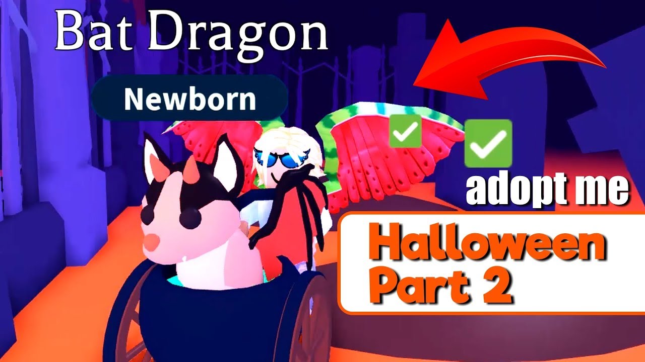 Adopt Me Halloween Update Part 2 | **NEW** Bat Dragon and Evil Unicorn