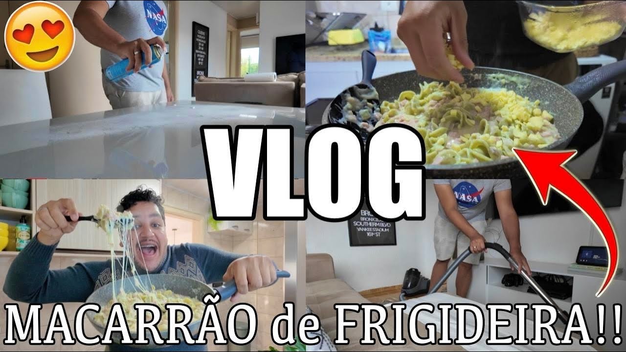 O MELHOR MACARRÃO DE FRIGIDEIRA CREMOSO😍+ ORGANIZAÇÃO GERAL DA CASA - FICOU TUDO LIMPINHO!!
