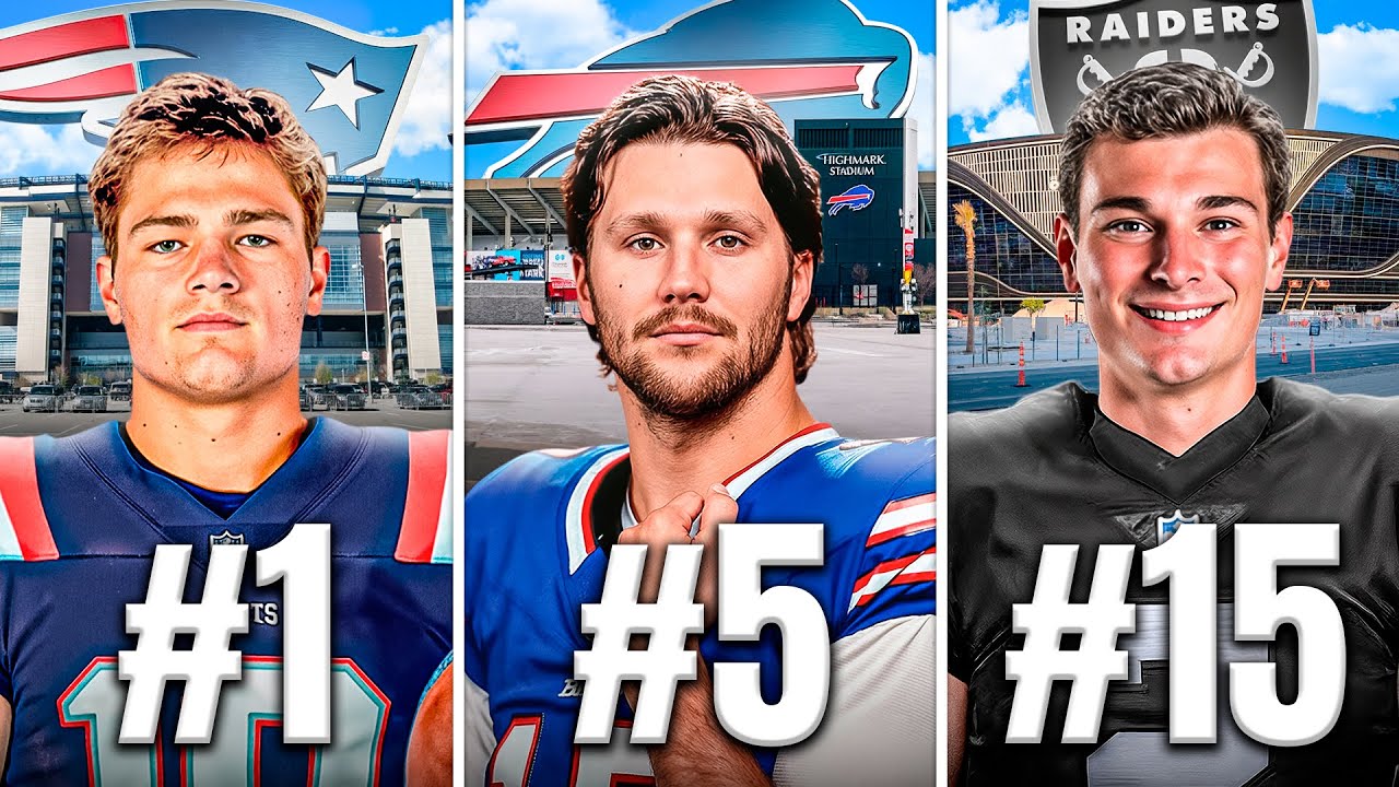 Predicting the Top 15 NFL QB's 5 Years From Now (2031)