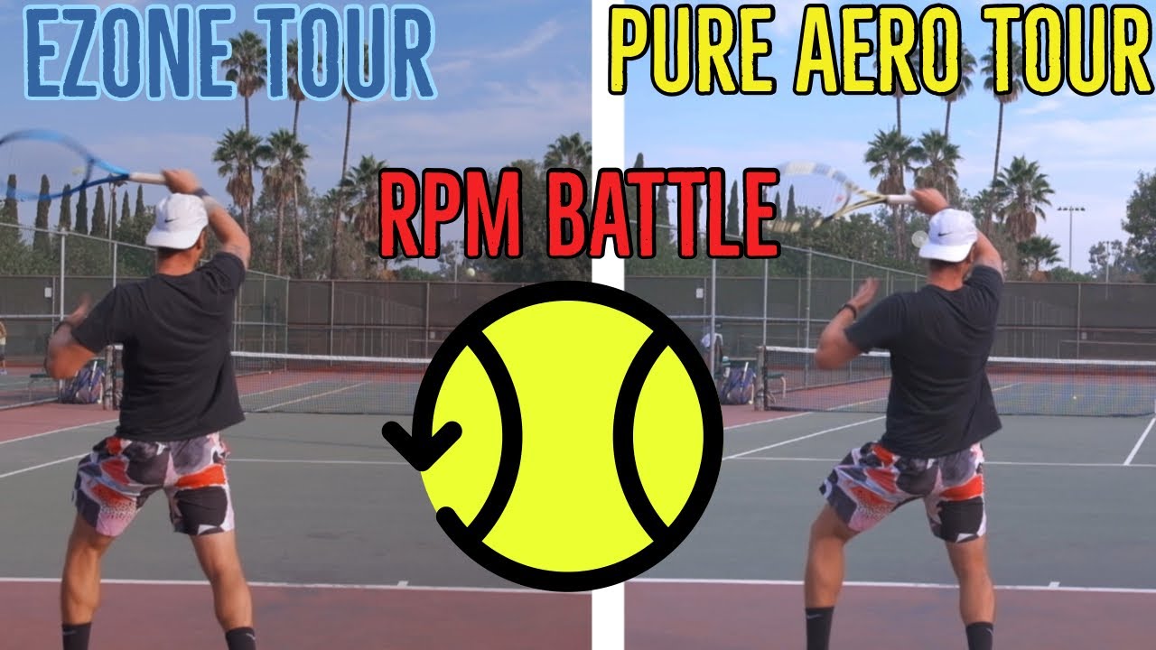 Yonex EZONE Tour против Babolat Pure Aero Tour — сравнение TOPSPIN | Обзор теннисных ракеток