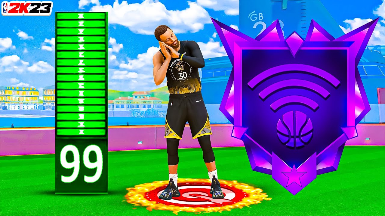 This 99 3PT BUILD + HOF LIMITLESS RANGE is a CHEAT CODE in NBA 2K23 🔥