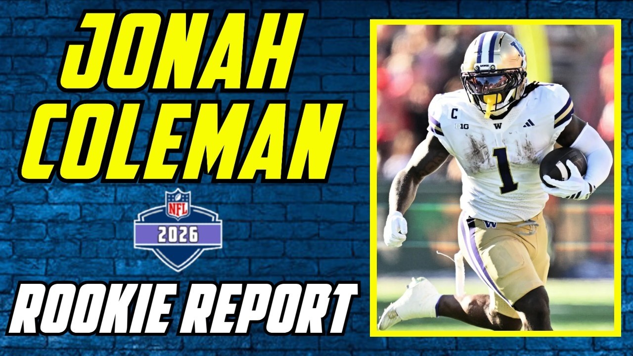 Johan Coleman Rookie Scouting Report | 2026 NFL Draft & Dynasty Football