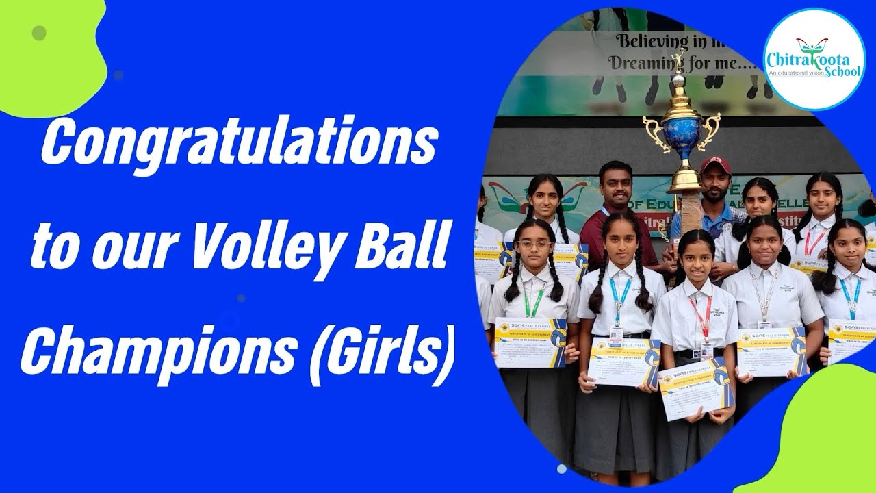Chitrakoota School Volleyball 2025-26: U-17 Girls Team Triumphs & Tournament Results