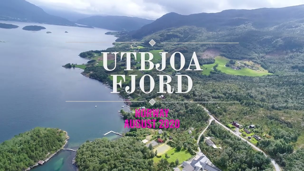 2020 08 Flight Norway Utbjoa Fjord