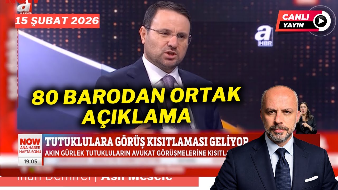 Ekrem İmamoğlu'na Karşı Yeni Tedbir Geliyor | İnan Demirel | Asıl Mesele | 15 Şubat 2026