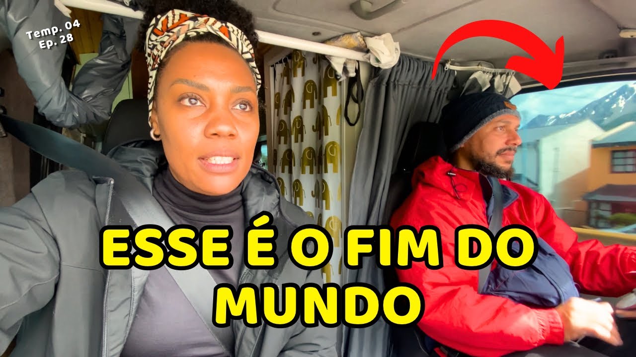 Casal Brasileiro NÃO acredita no que vê no USHUAIA