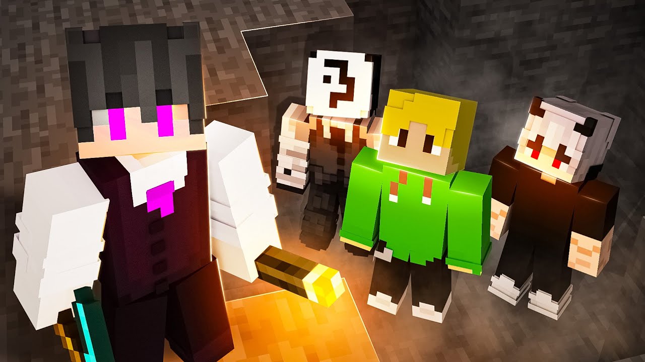 OTO JAK STWORZYŁEM PODZIEMNĄ CYWILIZACJE W MINECRAFT