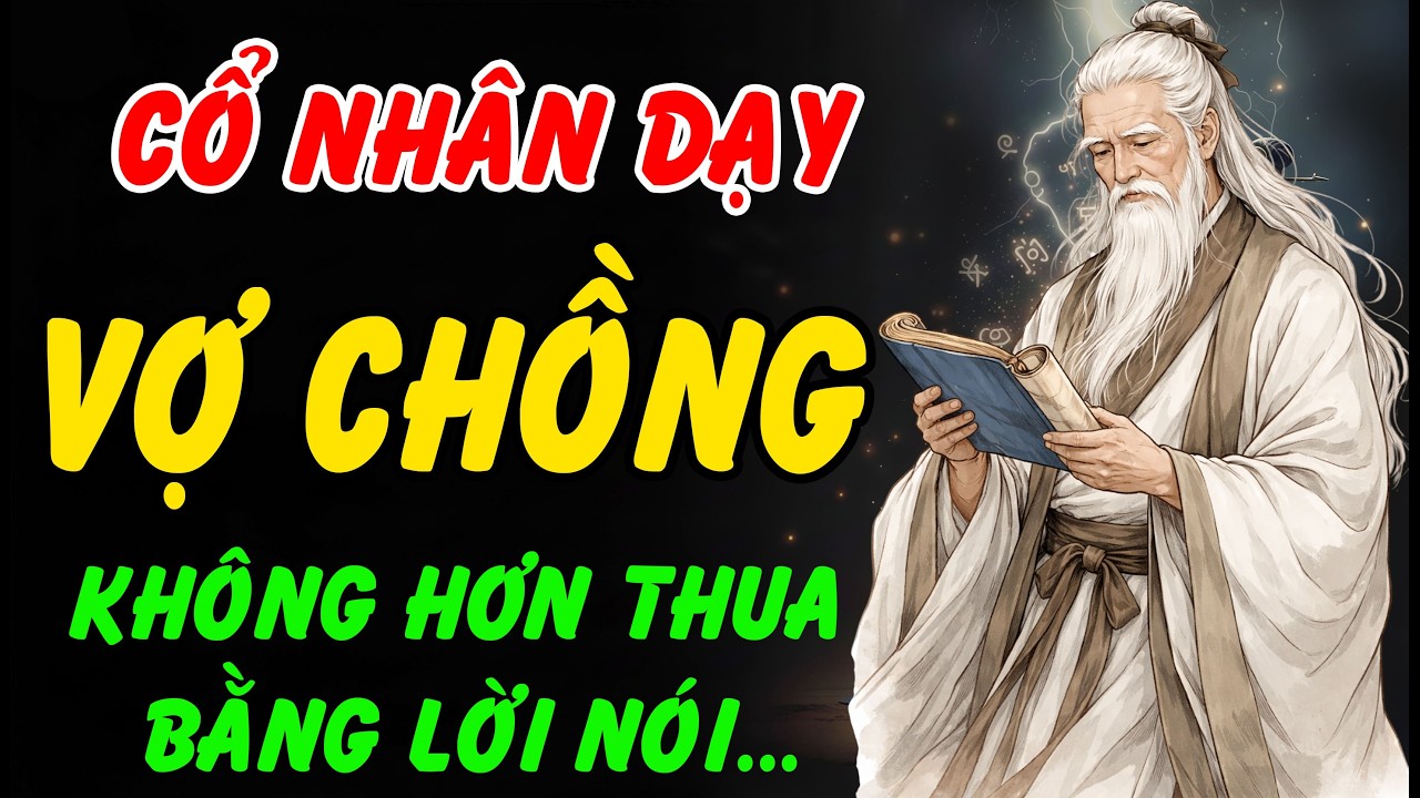 Cổ Nhân Dạy: Đàn ông khôn không thắng vợ bằng lời thắng được cái tôi mới giữ được gia đạo