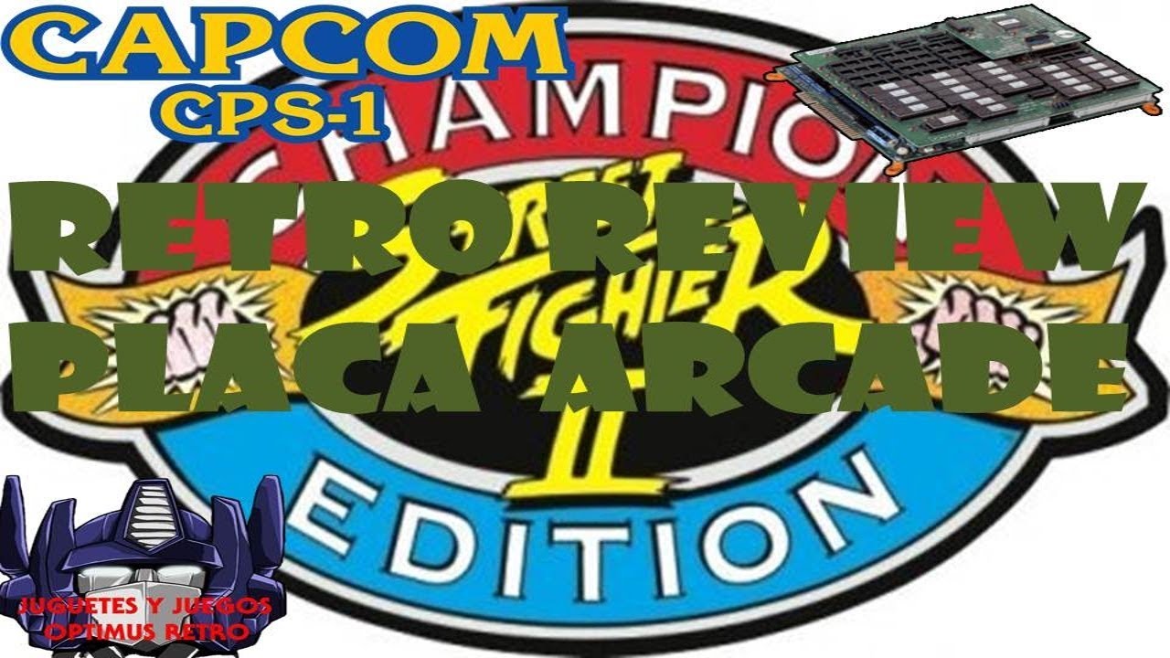 PLACA ARCADE STREET FIGHTER II CHAMPION EDITION CPS1 ORIGINAL DE CAPCOM A&Ntilde;O 1992.