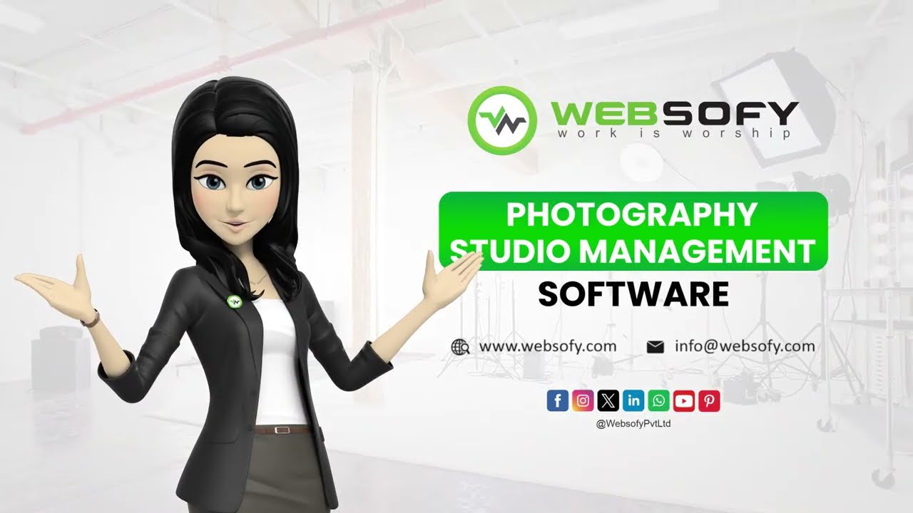 🎯 PHOTOGRAPHY STUDIO MANAGEMENT SOFTWARE by Websofy #PhotographySoftware #StudioManagement #Websofy