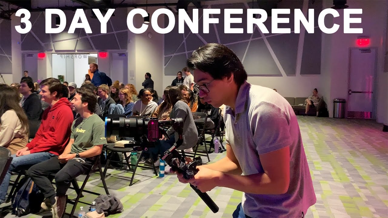 Filming a 3 Day Conference in Houston TX | Sony FX3 - Vlog 1 