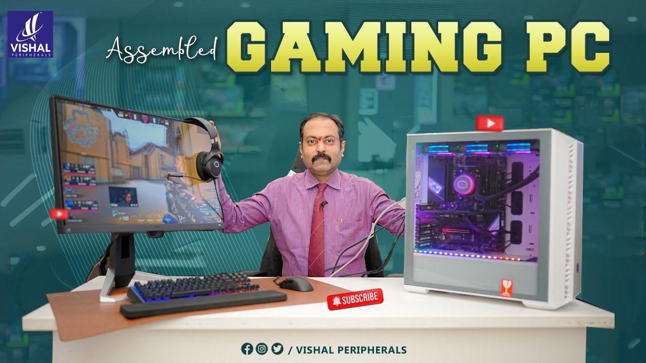 High Speed Assembled Gaming PC | Exclusive at Vishal Peripherals