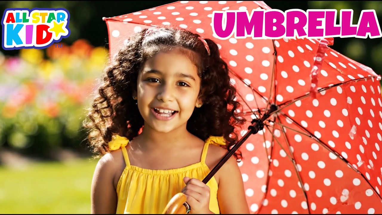 U is for Umbrella | Learn the Alphabets with me!