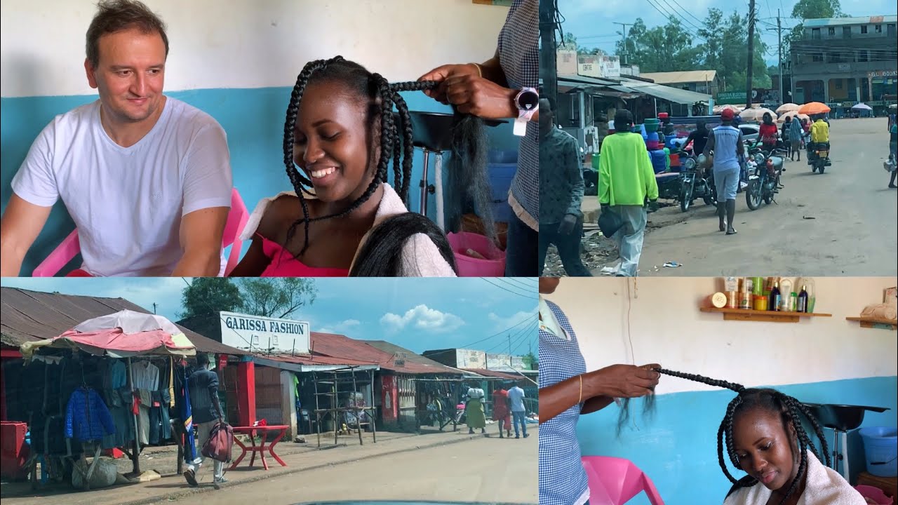 I TRIED GETTING BRAIDS AT A LOCAL HAIR SALON IN MY VILLAGE!!