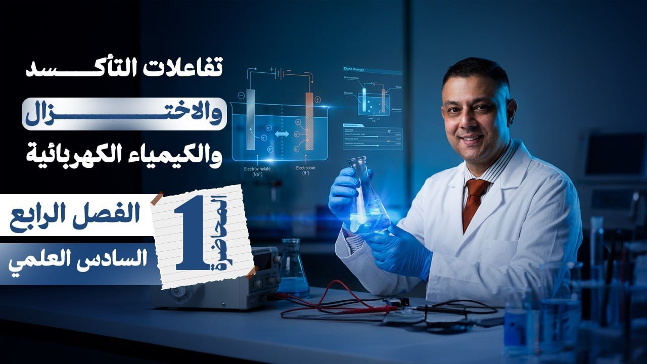 الفصل الرابع | المحاضرة 1|الكيمياء الكهربائية | قواعد معرفة اعداد التأكسد| كيمياء السادس العلمي|2026
