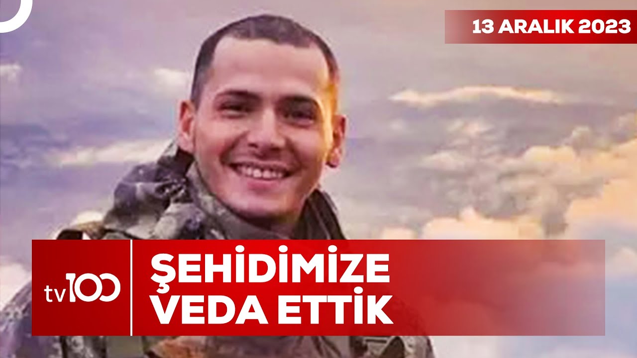 Şehit Teğmen Eril Alperen Emir, Son Yolculuğuna Uğurlandı | Ece Üner ile TV100 Ana Haber