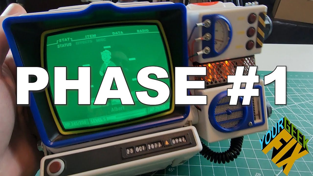 How to Make a Real Working Pip-boy 2000 – Phase One