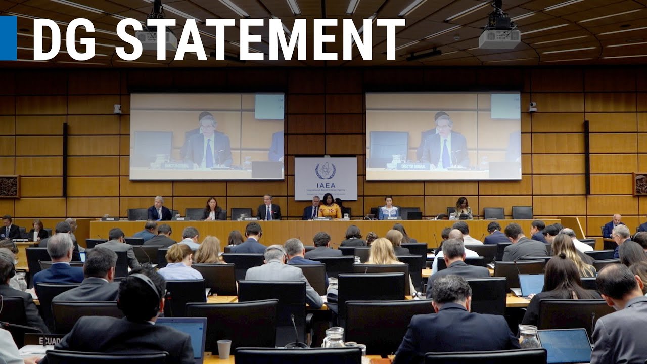 Video: IAEA Director General&rsquo;s Statement on the Situation in Iran