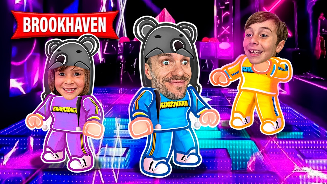 FESTA NO BROOKHAVEN DO ROBLOX COM LAURA E MARCOS - Brancoala Games