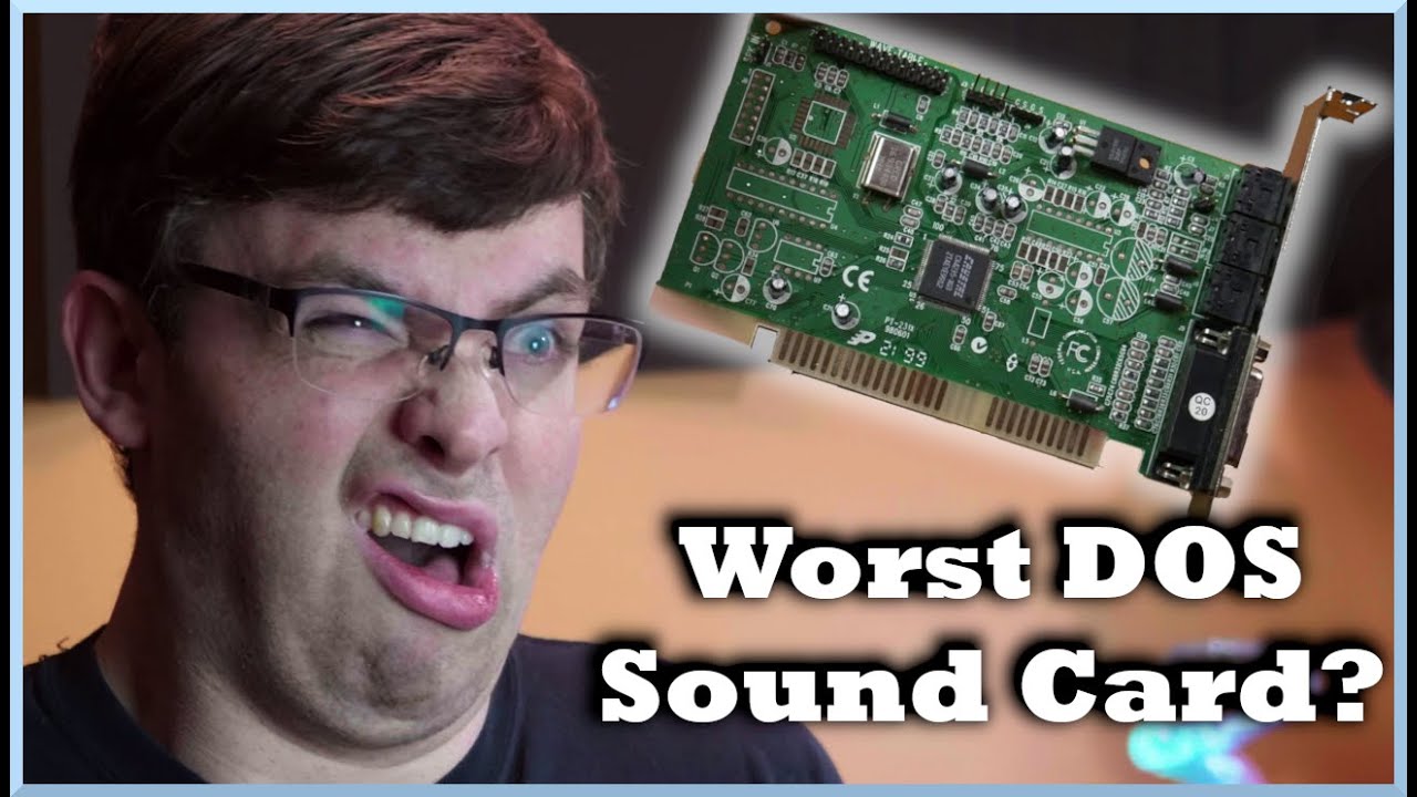 Is this is the WORST DOS Sound Card Ever? - Crystal CX4235