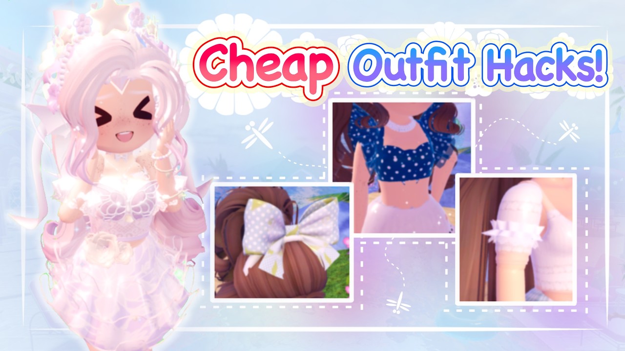 5 Super Cute Cheap Outfit Hacks! | Royale High |