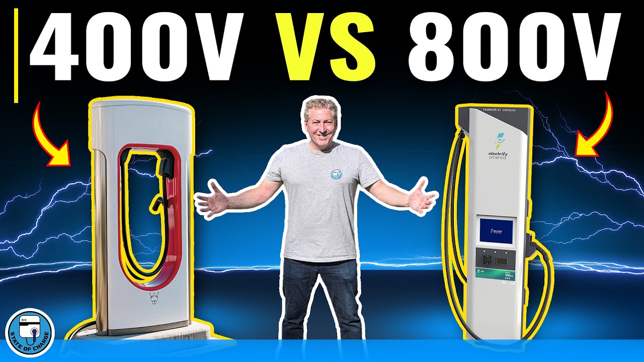 800-Volt vs 400-Volt EV Charging: What&rsquo;s the Difference?